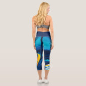 Happy Halloween Capri Leggings (Rückseite)