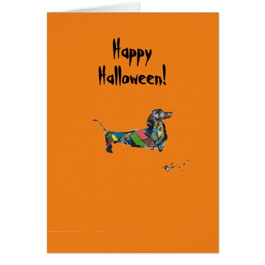 Happy Halloween Card (Vorne)