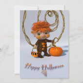 Happy Halloween Card Einladung (Vorderseite)