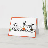 Happy Halloween Card Feiertagskarte (Vorderseite)