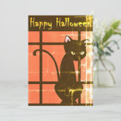 Happy Halloween Card Feiertagskarte (Stehend Vorderseite)
