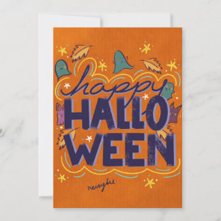 Happy Halloween Card Feiertagskarte