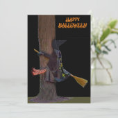Happy Halloween Card Feiertagskarte (Stehend Vorderseite)