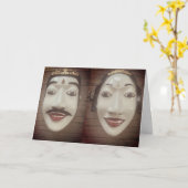 Happy Halloween Card Karte (Gelbe Blume)