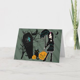 Happy Halloween Card Karte
