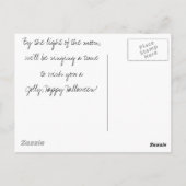 Happy Halloween Card Postkarte (Rückseite)