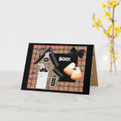 Happy Halloween Cards Karte (Gelbe Blume)