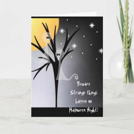 Happy Halloween Cards Karte (Vorderseite)