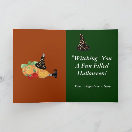 Happy Halloween Cards Karte (Innenseite)