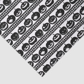 Happy Halloween Carved Pumpkin Kürbislaterne Seidenpapier (Ausschnitt)