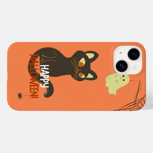 Happy Halloween Case-Mate iPhone Hülle (Rückseite (Horizontal))
