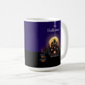 Happy Halloween Castle Kaffeetasse (VorderseiteRechts)