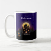 Happy Halloween Castle Kaffeetasse (Links)