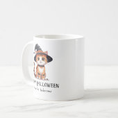 Happy Halloween Cat Kaffeetasse (Vorderseite Links)