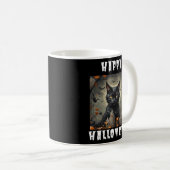 Happy Halloween Cat Kaffeetasse (VorderseiteRechts)