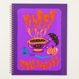 Happy Halloween Cat Lover Hexe Tasse Kaffee Planer