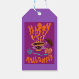 Happy Halloween Cat Lover Kaffee Cup Tote Tasche Geschenkanhänger