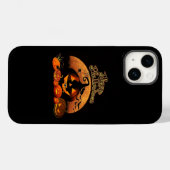 Happy Halloween Cat Pumpkin Case-Mate iPhone Hülle (Rückseite (Horizontal))