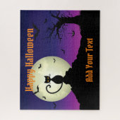 Happy Halloween Cat Puzzle (Vertikal)