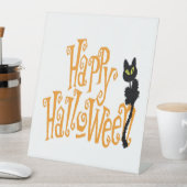 HAPPY HALLOWEEN CAT SOCKELSCHILD (In Situ)