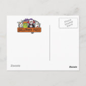 Happy Halloween Children Postkarte (Rückseite)