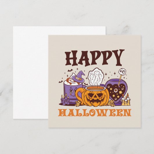 Happy Halloween Coffee Brew (Vorne/Hinten)