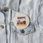 Happy Halloween Coffee Brew Button (Beispiel)