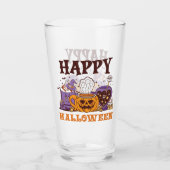 Happy Halloween Coffee Brew Glas (Vorderseite)