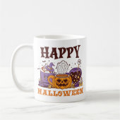Happy Halloween Coffee Brew Kaffeetasse (Links)