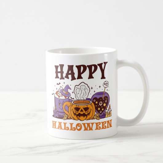Happy Halloween Coffee Brew Kaffeetasse (Rechts)