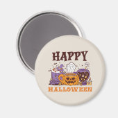 Happy Halloween Coffee Brew Magnet (Vorderseite/Rückseite)