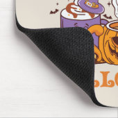 Happy Halloween Coffee Brew Mousepad (Ecke)