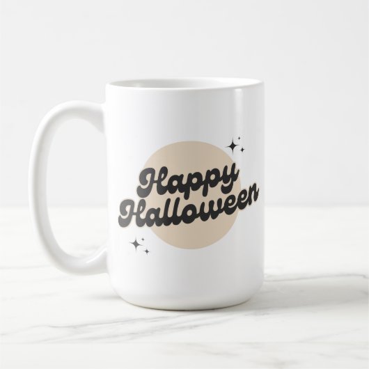 Happy Halloween Coffee Tasse (Links)