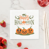 Happy Halloween - Cooles Halloween Serviette (Beispiel)