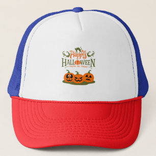 Happy Halloween - Cooles Halloween Truckerkappe