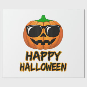 Happy Halloween Costume Funny Pumpkin Geschenkpapier