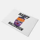 Happy Halloween Costume Halloween Cupcake Fußmatte (Schrägansicht)