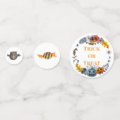 Happy Halloween Costume Party Pumpkin Confetti Konfetti (Vorderseiten)