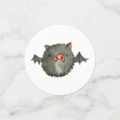 Happy Halloween Costume Party Pumpkin Confetti Konfetti (Klein Vorderseite)