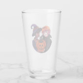Happy Halloween Costumes Card Glas (Rückseite)