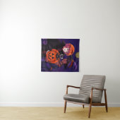Happy Halloween Costumes Wandteppich (Beispiel (Horizontal))