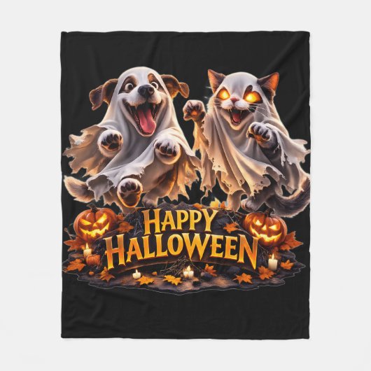 Happy Halloween cozy fleece (Vorderseite)