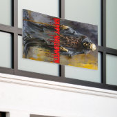 Happy Halloween Creepy Skeleton Banner (Äußeres Gebäude)