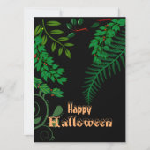 Happy Halloween Creepy Spooky Greenery Dark Night (Vorderseite)