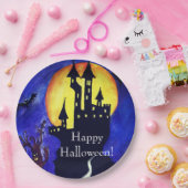 Happy Halloween Custom Paper Teller 9 in (Party)