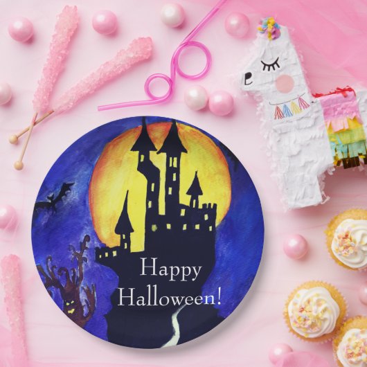 Happy Halloween Custom Paper Teller 9 in (Party)