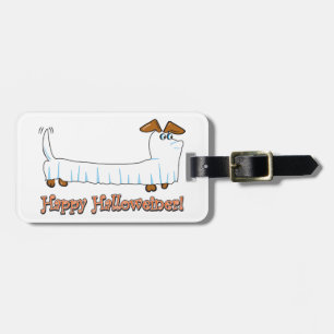 Happy Halloween Dackel Gepäckanhänger