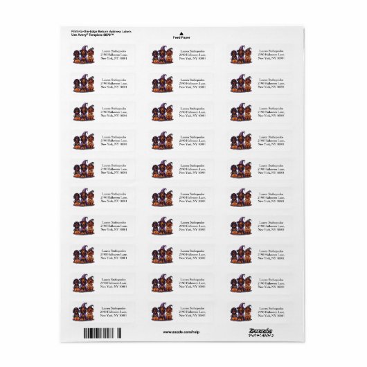 Happy Halloween Dackel Hexenhunde (Vorne)