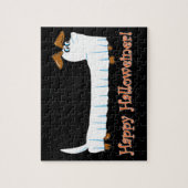 Happy Halloween Dackel Puzzle (Vertikal)