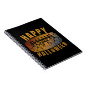 HAPPY HALLOWEEN DANCING SKELETON NOTIZBLOCK (Rechte Seite)